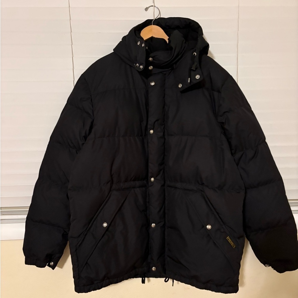 Polo Ralph Lauren Men's Blac Puffer
Jacket, Size XL T